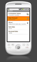 Application Sparus pour Android - Accueil